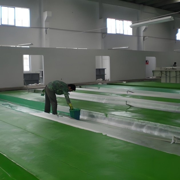 银川防腐蚀地坪,环氧玻纤地坪，玻纤工业地坪，环氧玻纤布地坪,乙烯基玻纤布地坪产品图1